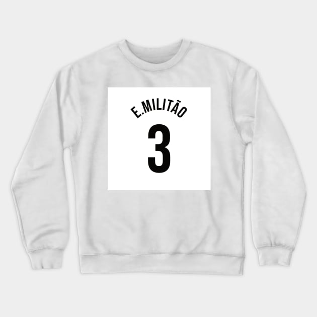 E.Militao 3 Home Kit - 22/23 Season Crewneck Sweatshirt by GotchaFace